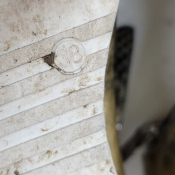 SILENT D Anthro OHMY Booties EU 38 US 7.5 Gold Leather Snakeskin Zipper Ankle - Picture 12 of 14